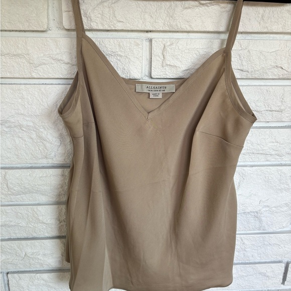 All Saints Floral Blouse - Beige and Purple - Picture 2 of 7